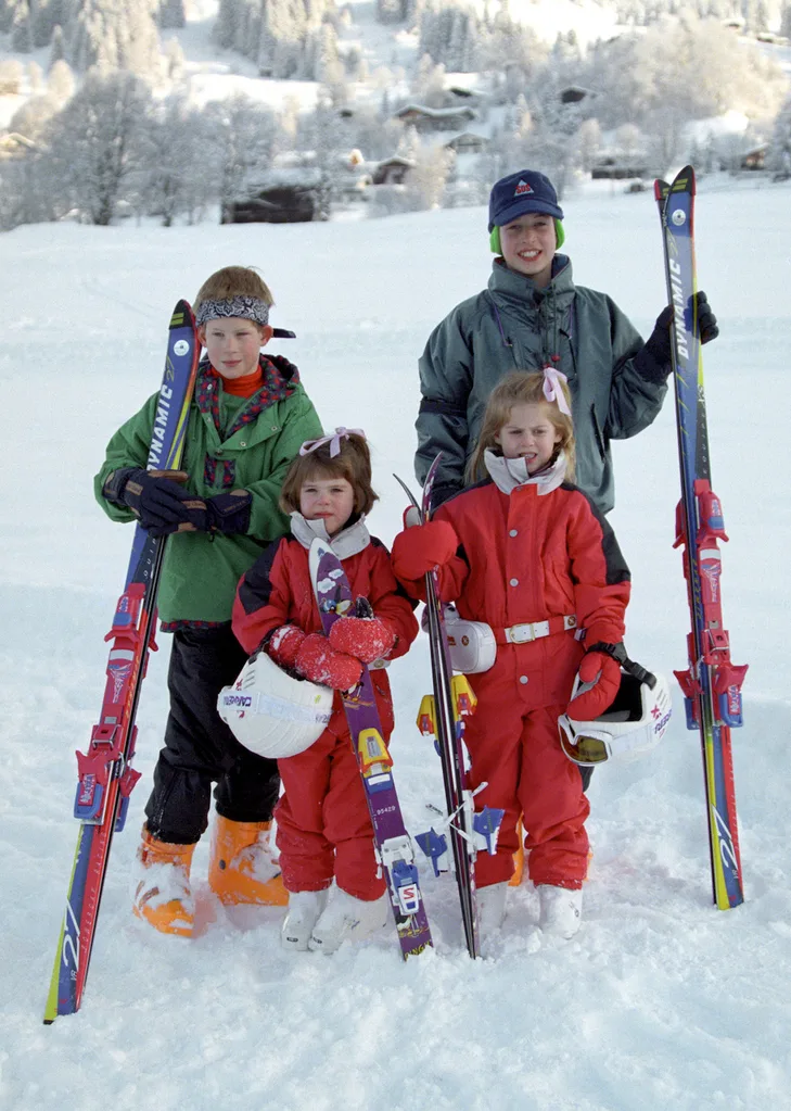 Prince Harry, Prince William, Princess Beatrice, Princess Eugenie