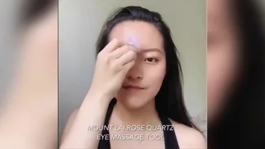 Blogger Tries the Mount Lai Gua Sha Rose Quartz Beauty Tool