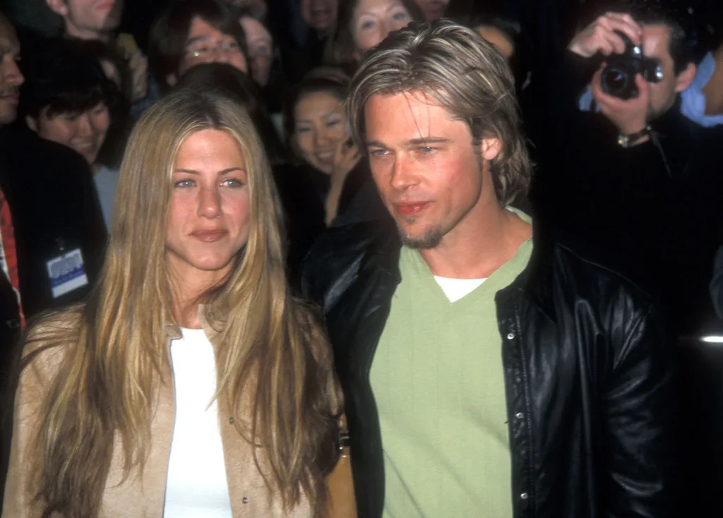 Jennifer Aniston and Brad Pitt 1998