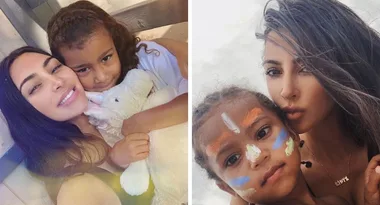 Kim Kardashian shares sweet new family photo