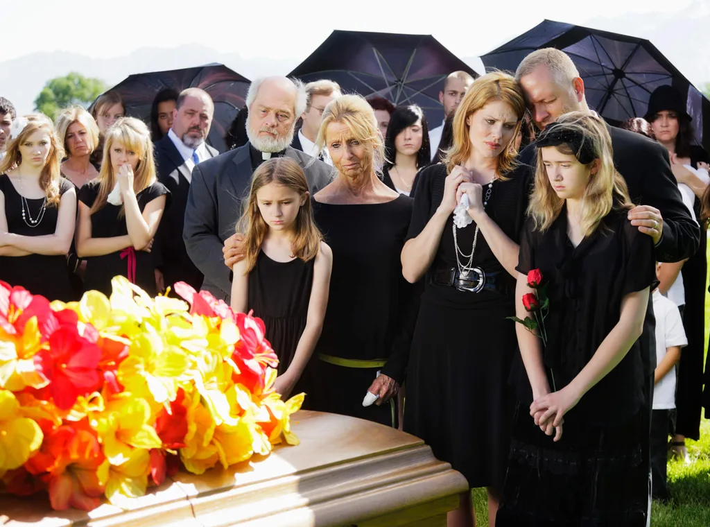 princess polly baby blue dress What to Wear to a Funeral - Guide to Funeral Outfits