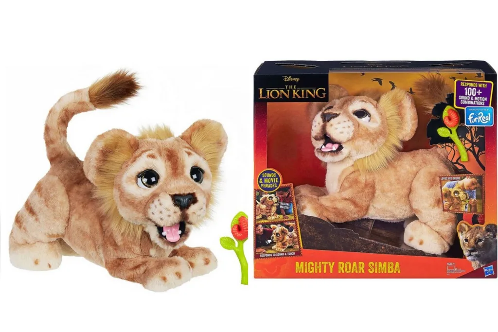 Disney The Lion King Mighty Roar Simba Interactive FurReal Plush Pet