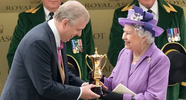 Prince Andrew and Queen Elizabeth