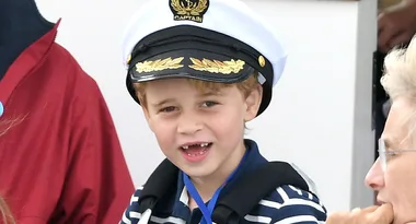 Cute Prince George shows off gappy smile in new photos