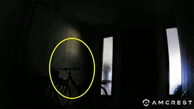 Mysterious ghostly shadow captured on domestic CCTV camera