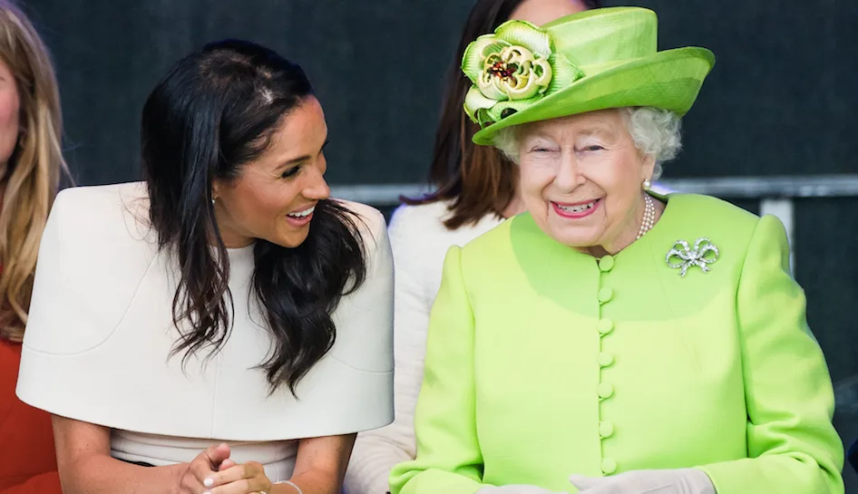 Meghan Markle and Queen Elizabeth