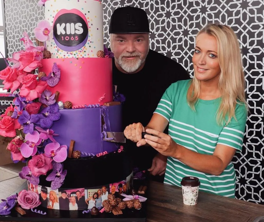 Kyle Sandilands with Jackie O