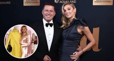 Karl Stefanovic’s wife Jasmine shows off ‘baby bump’