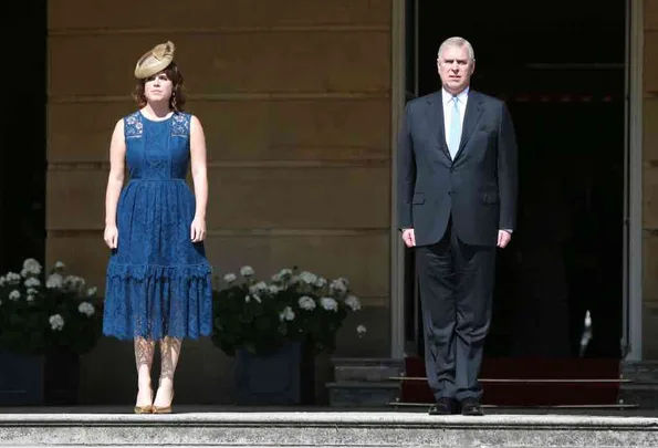 Princess Eugenie and Prince Andrew