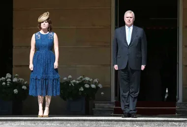 Princess Eugenie and Prince Andrew