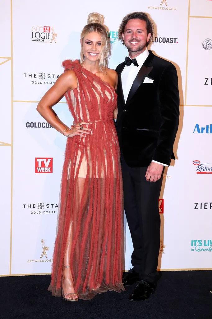 Elyse Knowles and Josh Barker