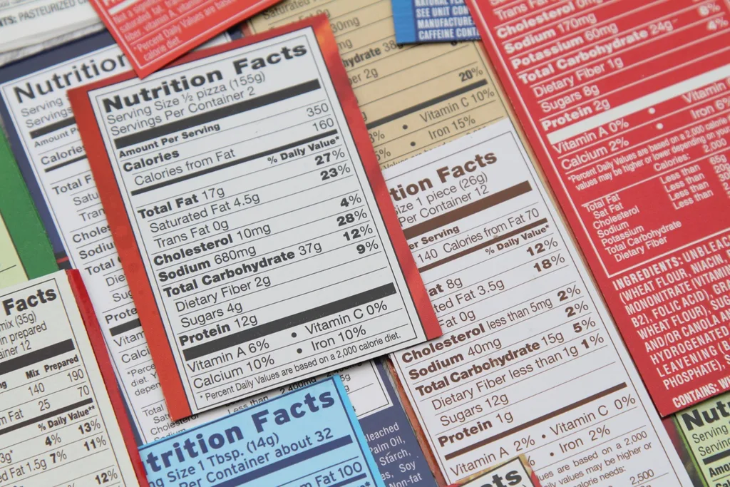 food labels