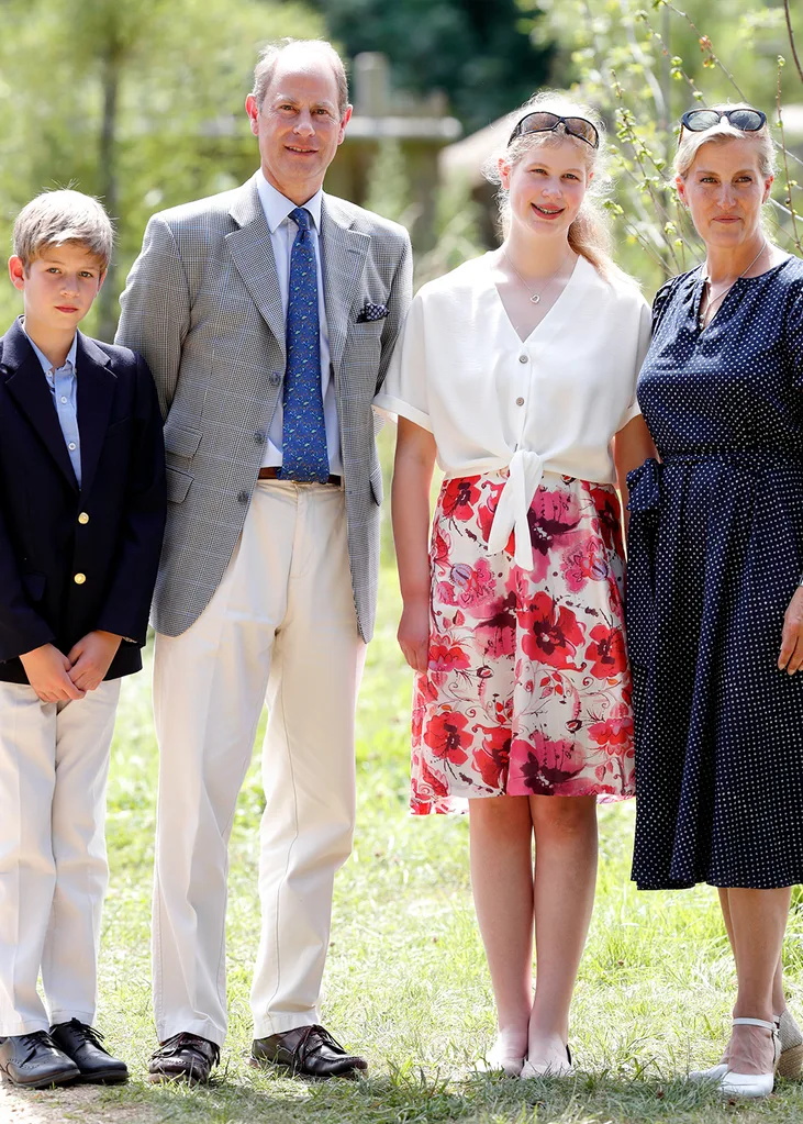 Prince Edward, Sophie Wessex, Lady Louise Windsor,