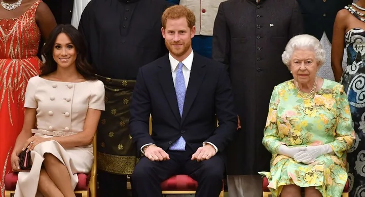 Prince Harry, Meghan Markle, Queen Elizabeth