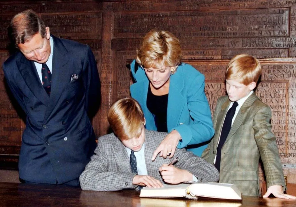 prince william signs in to eton on his first day
