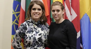 Princesses Eugenie and Beatrice caught in unguarded moment in New York