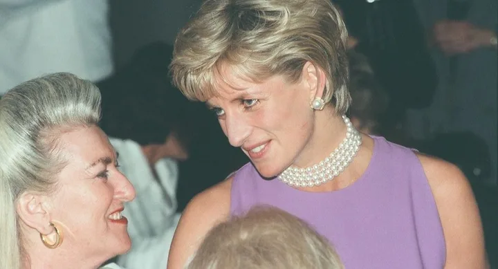 Princess Diana with Marie Sutton