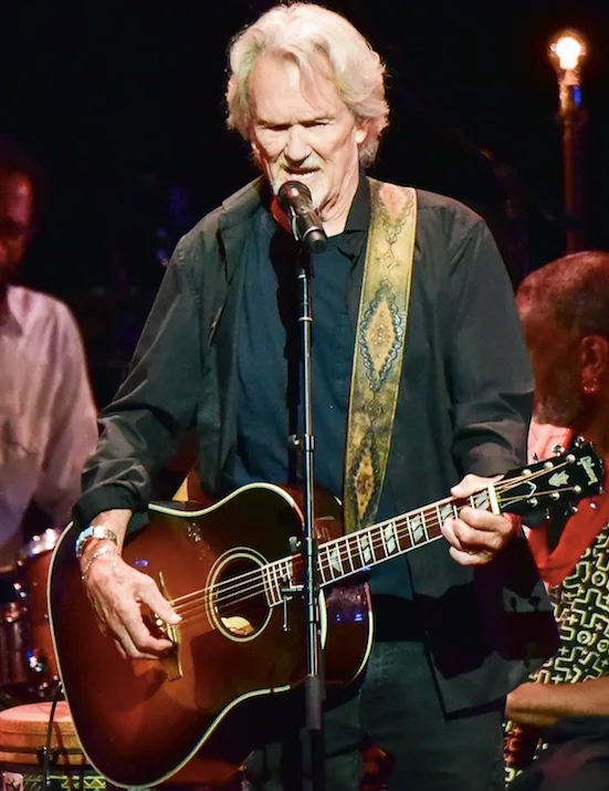Music legend Kris Kristofferson is back in Australia