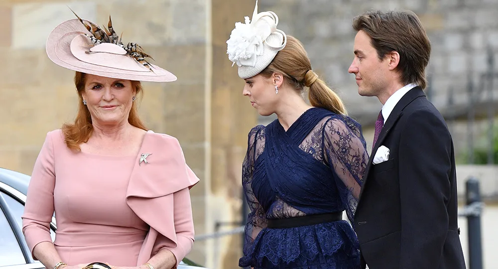Princess Beatrice Sarah Ferguson Edoardo Mapelli Mozzi royal wedding Italy Prince Andrew Duchess of York