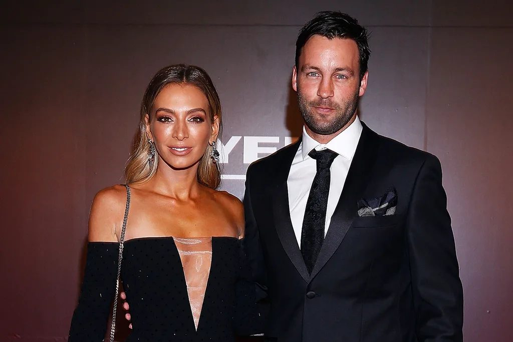 In happier times: Jimmy with ex Nadia