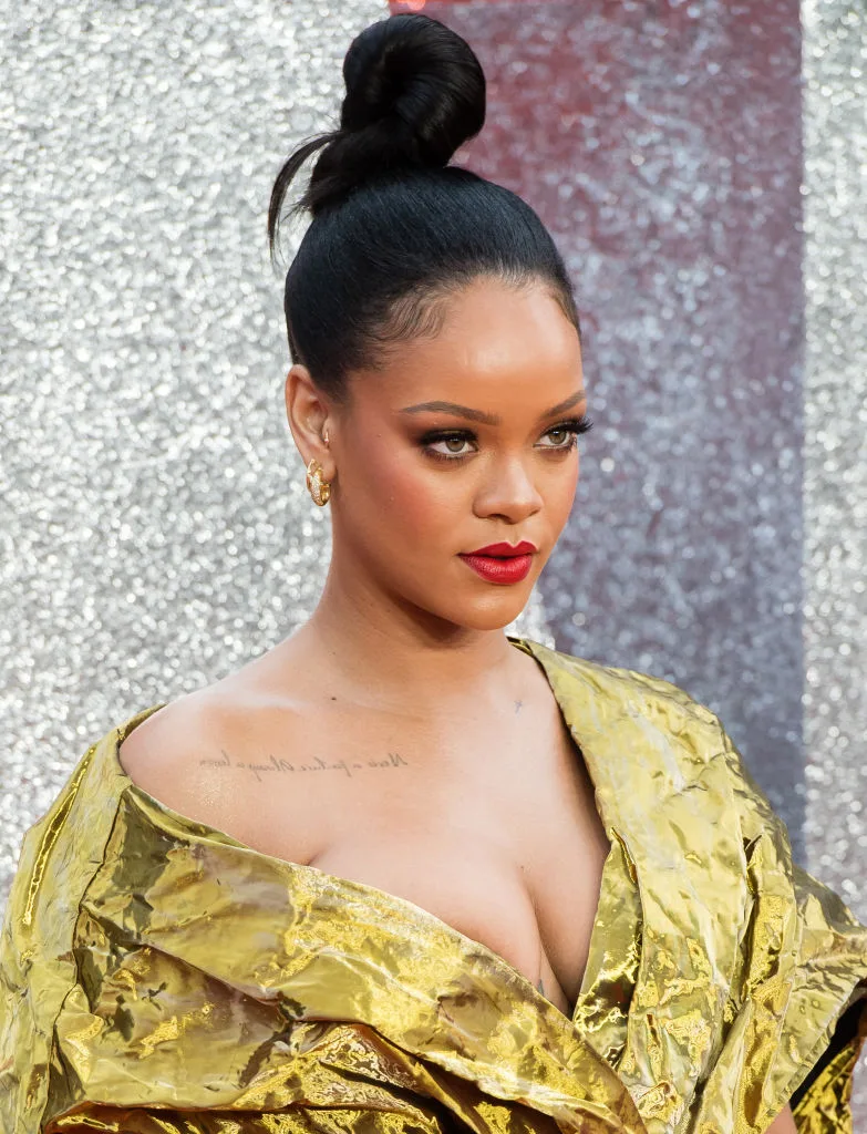 Rihanna at the 'Ocean's 8' UK Premiere in June, 2018