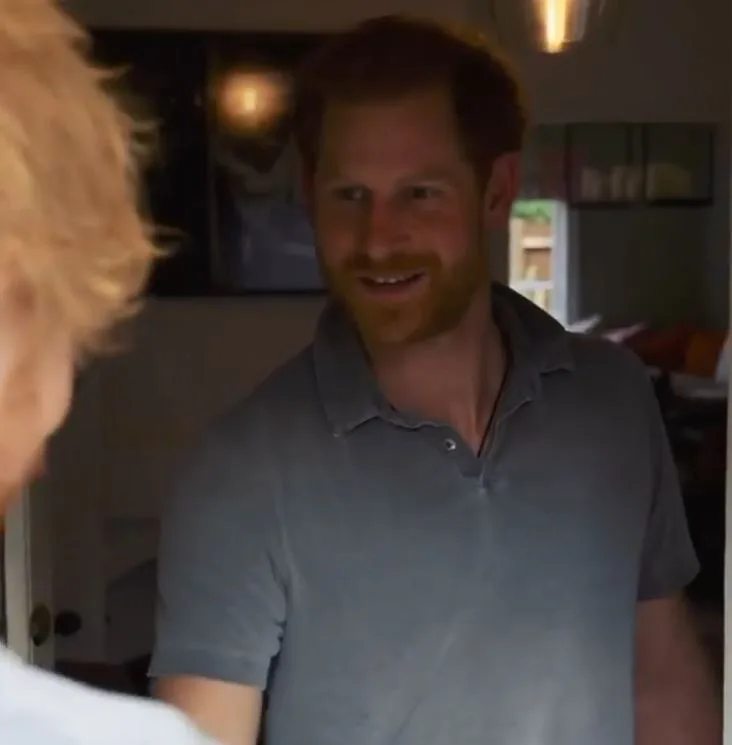 Ed Sheeran pops 'round to visit Prince Harry for World Mental Health Day