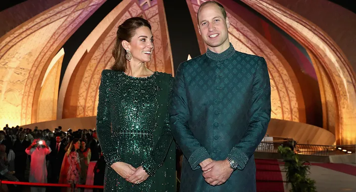 Prince William Kate Middleton green
