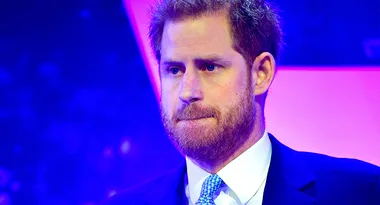 Prince Harry breaks down during speech