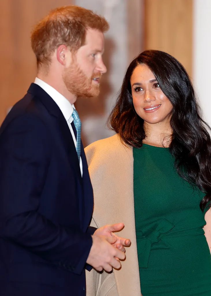 Meghan Markle looks at Prince Harry adoringly