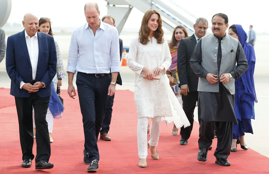Kate Middleton and Prince William in Pakistan