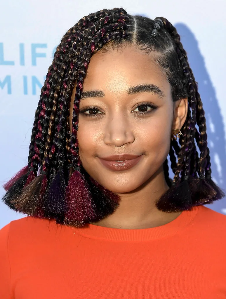 Actress Amandla Stenberg at the 41st Mill Valley Film Festival