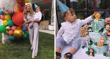 Nadia Bartel throws lavish first birthday for son Henley