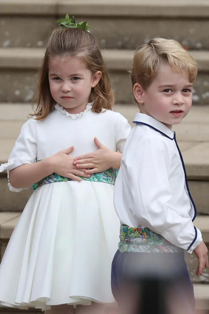 Princess Charlotte Prince George tractors