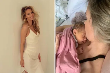 New mum Jennifer Hawkins reveals baby girl’s name