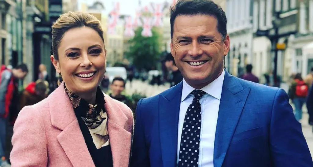 Allison Langdon and Karl Stefanovic