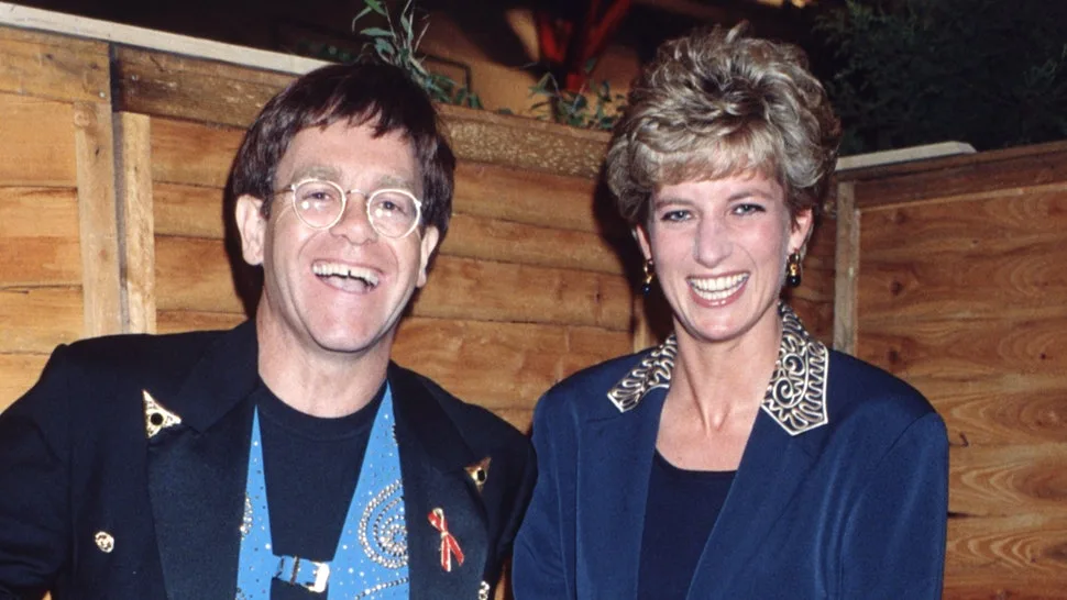 Elton John and Diana