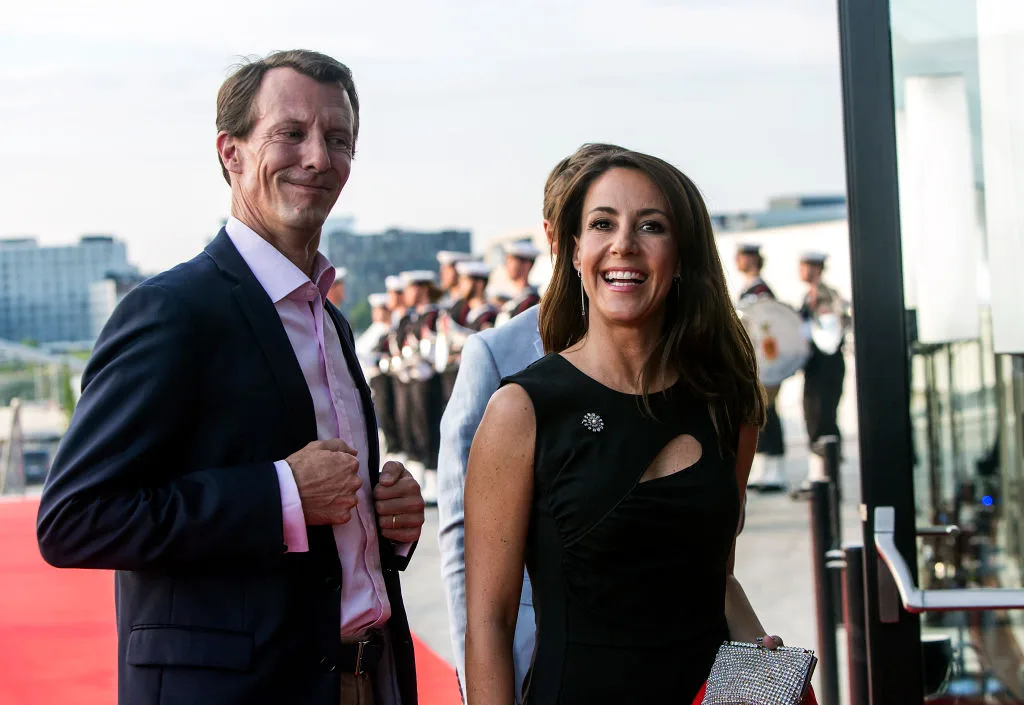 Prince Joachim and Princess Marie at the live broadcast of the TV show 'All of Denmark celebrates The Crown Prince'