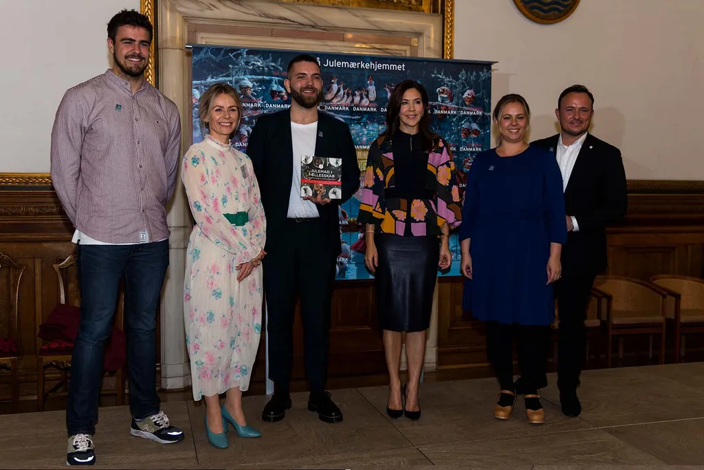 Crown Princess Mary presents Christmas Label Copenhagen
