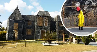 Family transforms their home into a haunted house inspired by the film IT