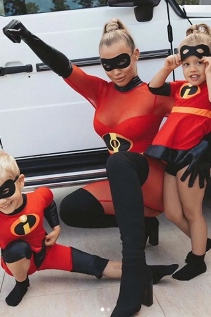 Tammy Hembrow dresses Incredibles