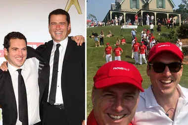 Karl Stefanovic reunites with brother Peter