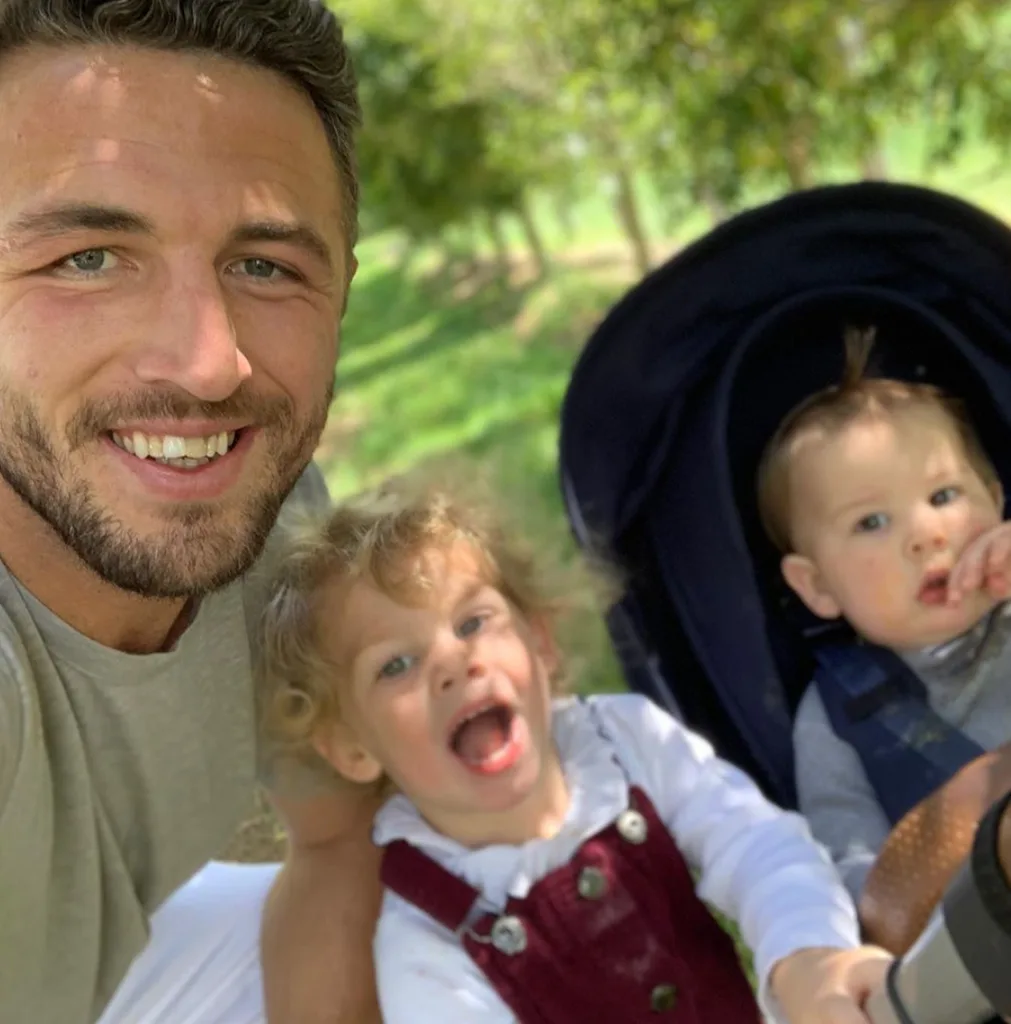 sam burgess children