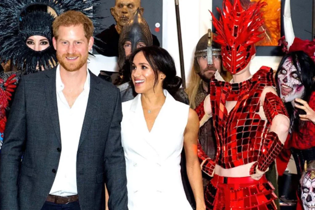 Meghan Markle Prince Harry halloween