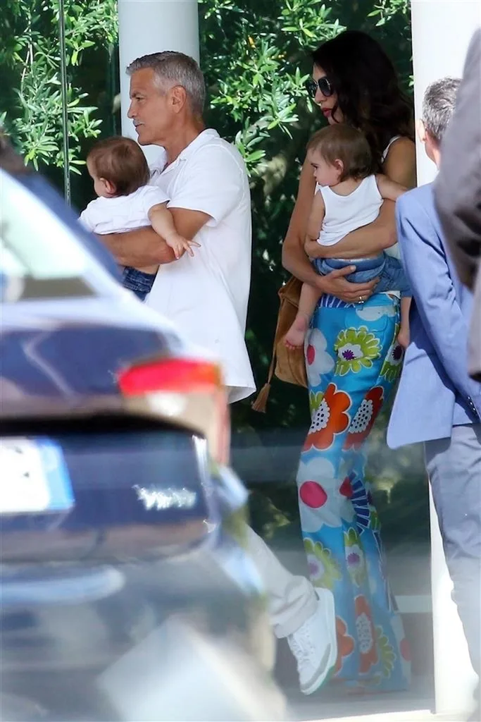 George and Amal Clooney