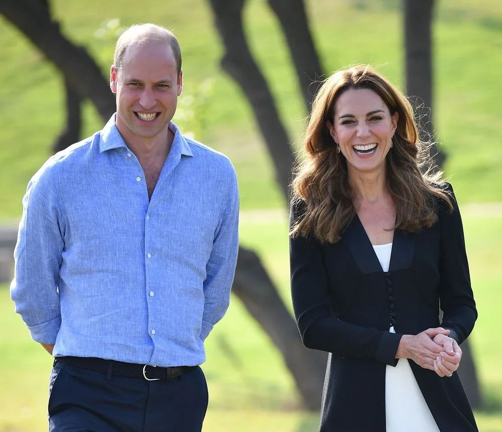 William and Kate.