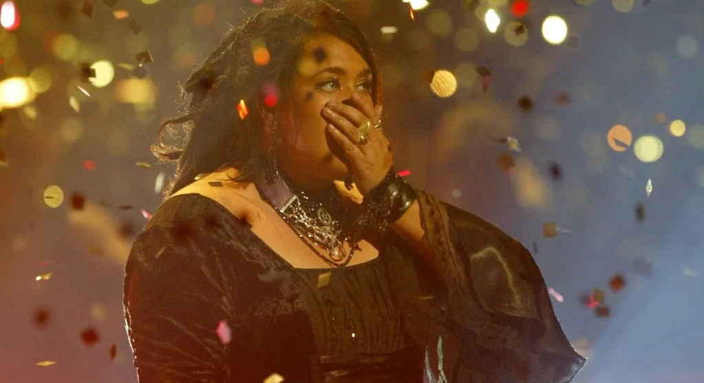 Casey Donovan winning Australian Idol in 2004.