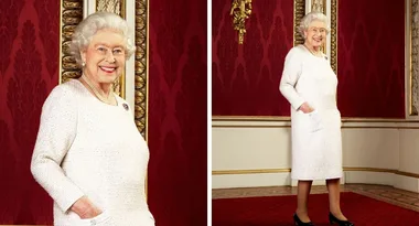 This photo of the Queen rocked the Palace