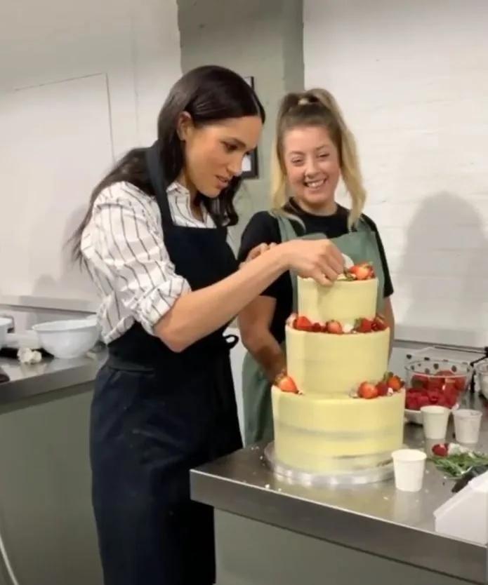 Meghan Markle opens up about fears and insecurities at bakery