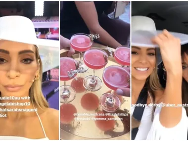 Nadia Bartel shares candid moments from Derby Day