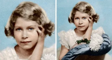 Unseen photos of the Queen being auctioned